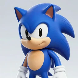 a close up of sonic the hedgehog, concept art by senior character artist, cgsociety, photorealism, reimagined by industrial light and magic, rendered in unreal engine, official art