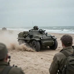 go pro footage of omaha beach invasion