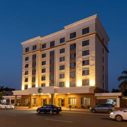 hotel view of lagos nigeria during the night