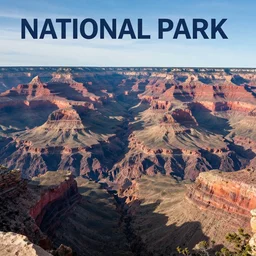 1 9 4 0 s national park poster of grand canyon