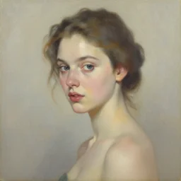 Felina oil painting