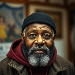 portrait photo still of real life barney gumble, 8 k, 8 5 mm f 1. 8