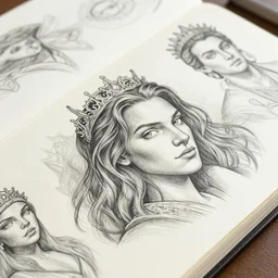 sketchbook pages magical, magnificent, close up, details, sharp focus, elegant, highly detailed, illustration of movie scene from et, by jordan grimmer and greg rutkowski, intricate, beautiful, trending artstation, pixiv, digital art,