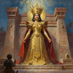 palace of the aztec queen!!! a highly detailed cinematic oil painting by roger dean and alena aenami, dynamic lighting