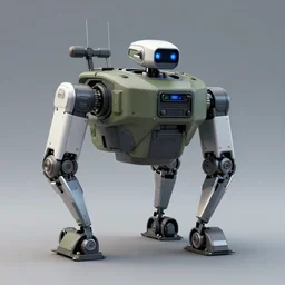 tactical military robot, Boston Dynamics, made by Stanley Artgerm Lau, WLOP, Rossdraws, ArtStation, CGSociety, concept art, cgsociety, octane render, trending on artstation, artstationHD, artstationHQ, unreal engine, 4k, 8k,
