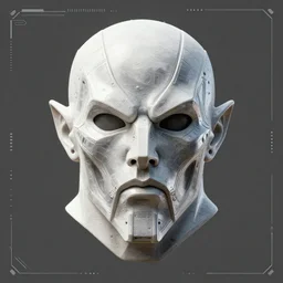 symmetry!! portrait, head only, doom guy, hard edges, product render retro - futuristic poster scifi, intricate, elegant, highly detailed, digital painting, artstation, concept art, smooth, sharp focus, illustration, dreamlike, art by artgerm