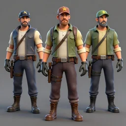 3 d model of spy ( from team fortress 2 )