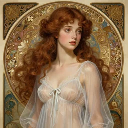 cute brown woman wearing a transparent night gown, fantasy, intricate, highly detailed, digital painting, artstation, concept art, wallpaper, smooth, sharp focus, illustration, art by artgerm and greg rutkowski and alphonse mucha