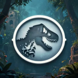 face icon minimalist jurassic world fallen kingdom, loftis, cory behance hd by jesper ejsing, by rhads, makoto shinkai and lois van baarle, ilya kuvshinov, rossdraws global illumination