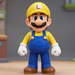 Walter White dressed as Waluigi