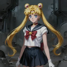 h. r. giger!!!!!!!! inspired sailormars!!!!!!!, japanese girl school uniform, waterhouse, gloomy, grey, dark scifi, in the style of naoko takeuchi, yoshitaka amano!!!!!! chris foss and alan lee, maxfield parish, ruan jia beautiful!!!!!!