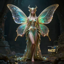 full body pose, hyperrealistic photograph of a fairy apocalypse, dim volumetric lighting, 8 k, octane beautifully detailed render, extremely hyper detailed, intricate, epic composition, cinematic lighting, masterpiece, trending on artstation, very very detailed, stunning, hdr, smooth, sharp focus, high resolution, award, winning photo, dslr, 5 0 mm