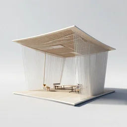 pavilion kengo kuma, parametric, architectural visualisation, 3 d cgi, unreal engine