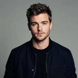 portrait photograph of Martin Garrix, 135mm nikon f/2