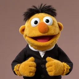 eddie munson as a muppet