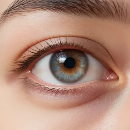 hyperrealisim close up of detailed human eye within a human eye, hyperrealistic, ray tracing, octane render, super deatailed, 4 k hd