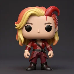 a funko pop halle berry Succubus, digital art, unreal engine, trending on artstation