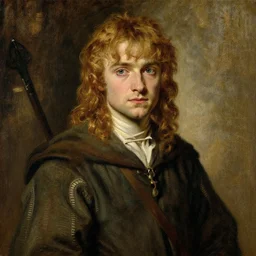 attractive male, the lord of the rings, painting by, gaston bussiere, craig mullins, j. c. leyendecker, claude monet