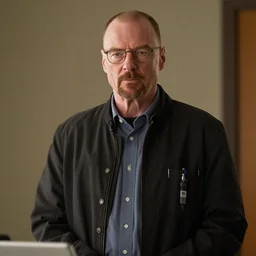 walter white in house, m. d
