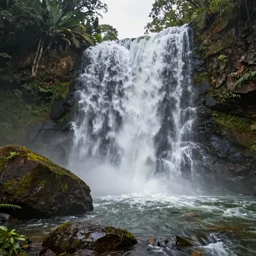 4 k slow beautiful waterfall in erin - ijesha nigeria