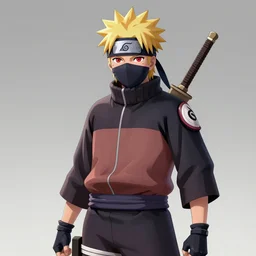 a ninja/martial-artist in the style of Masashi Kishimoto in the style of akira toriyama detailed realistic High Resolution HD 8k character portraits concept art