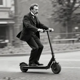 nikola tesla drifting free energy scooter