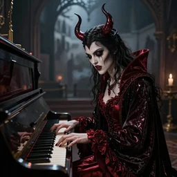 if evil is the piano of gaudy cruelty