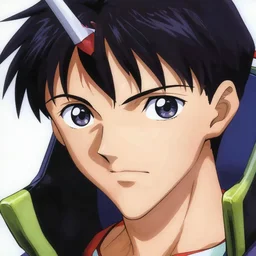 a fly men evangelion, kyoto animation still, intricately detailed features, digital painting, yoshiyuki sadamoto
