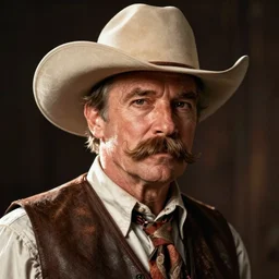 j. k. simmons!!!! as a cowboy with a moustache