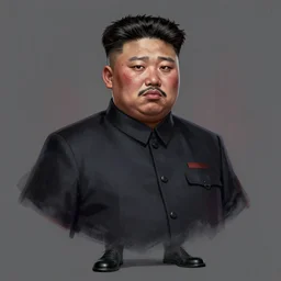 a Killer in Dead by Daylight that looks like Kim Jong-un, concept art, trending on artstation, 4k