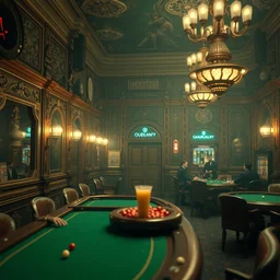 retro 1 9 2 0 s gambling den, nicoletta ceccoli, mark ryden, lostfish, max fleischer, depth of field, detailed and intricate environment, 8 k resolution, hyperrealistic, octane render