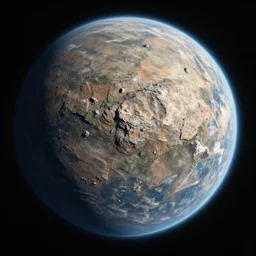 vast rocky planet, megascan, quixel