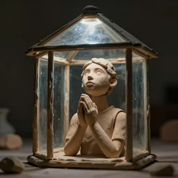 he does not stare upon the air through a little roof of glass ; he does not pray with lips of clay, artstation highly detailed, cinematic lighting, ricardo bofill anka zhuravleva, dramatic lighting, long shot, ground angle, uhd 8 k, shallow depth of field