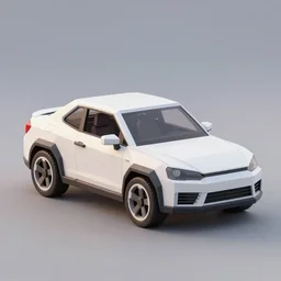 low polygon micro cars, ultr realistic