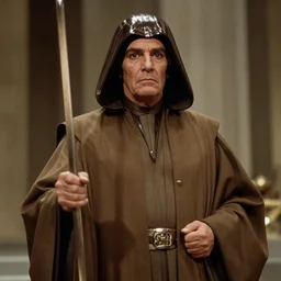 film still, Louis de Funes as Emperor Palpatine