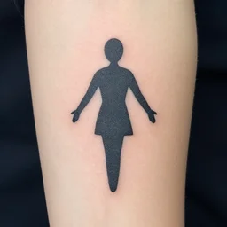 , deus ex machina tattoo, simplistic