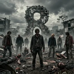 the last day on earth, dead people 8k, high realistic