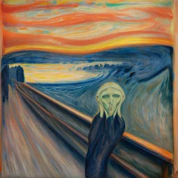 artistic impression the scream