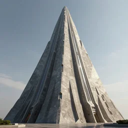 3 d sculpt pyramid coruscant art deco cathedral architecture tron a thick futurist brutalist scifi tower edged weapon angular, warhmmer 4 0 k, lotr, star wars, ilm, beeple, star citizen, halo, mass effect, starship troopers, elysium, the expanse, high tech industrial, artstation unreal, 8 k, 4 k, hd
