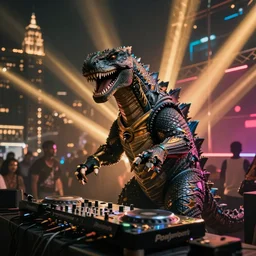 kaiju djing a new york city rave