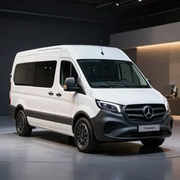 A commercial van designed and produced by McLaren, with McLaren design elements, promotional photo
