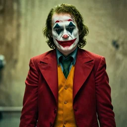 walter white wearing the joker suit