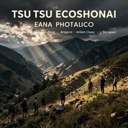 tsu tsu ecoshonai, eanai photorealistic by michael komarck, greg rutkowski, victo ngai, artgerm, willem claesz heda and j. dickenson
