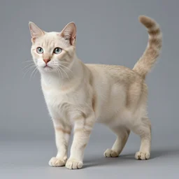 First human cat hybrid, circa 2020, photography from nature magazine