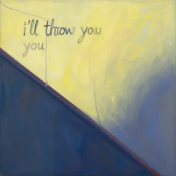 i'll throw you silk cord for you to go upstairs, meaningful, abstract, illustration, metaphoric, painting
