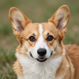 corgy with 8 spider eyes