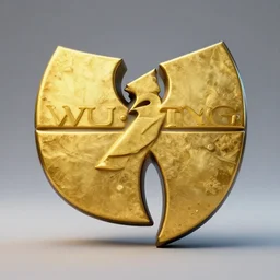 z letter in the style of the wu - tang clan logo, 3 d render, photorealistic, hd, trending on artstation