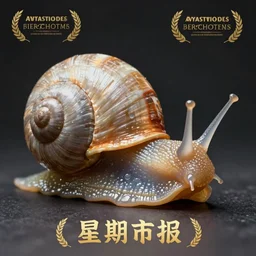 professional dramatic modeling photograph of a snail woman hybrid