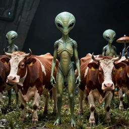 alien cow species in the movie star trek : first contact ( 1 9 9 6 )