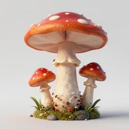 magic mushroom, nendroid, butcher billy style